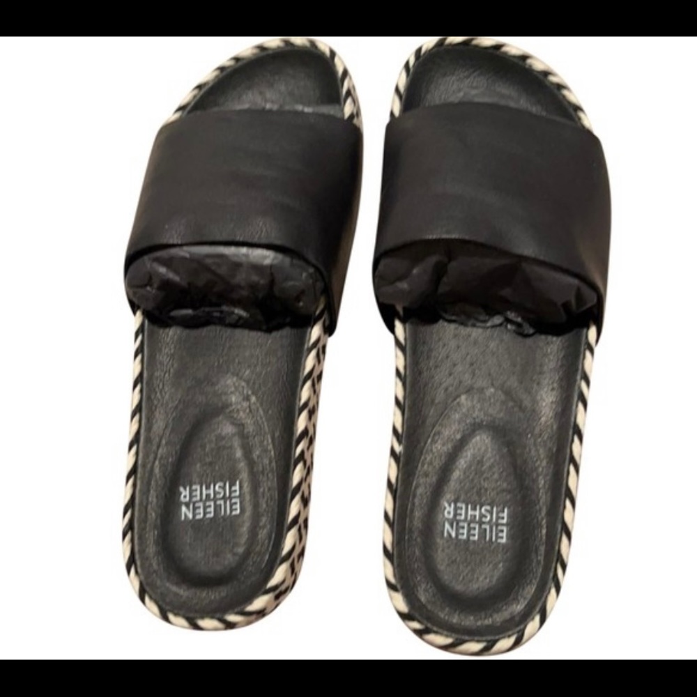 Eileen Fisher slip-on sandals